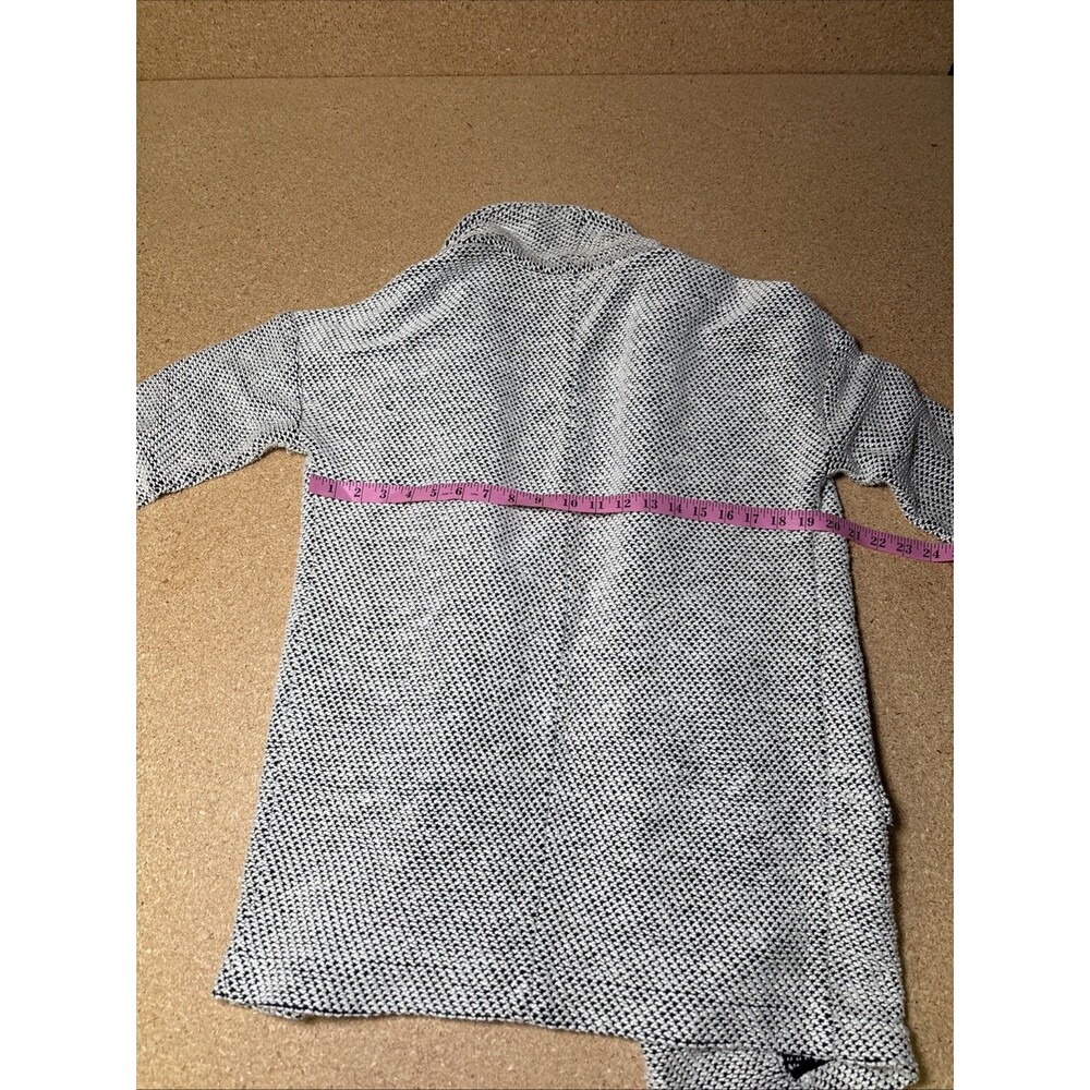 Marine Layer Birdseye Textured Open Front Coat M … - image 7